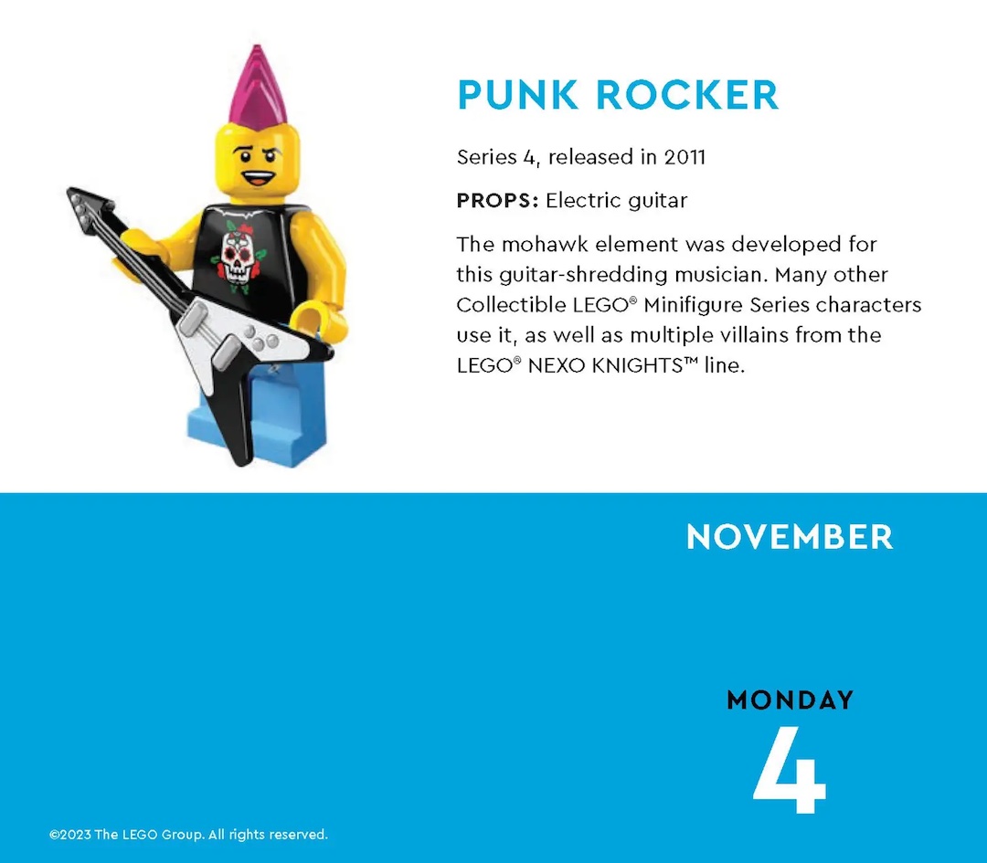 LEGO Injects Fun Into 2024 With A Daily Calendar Of Minifigures